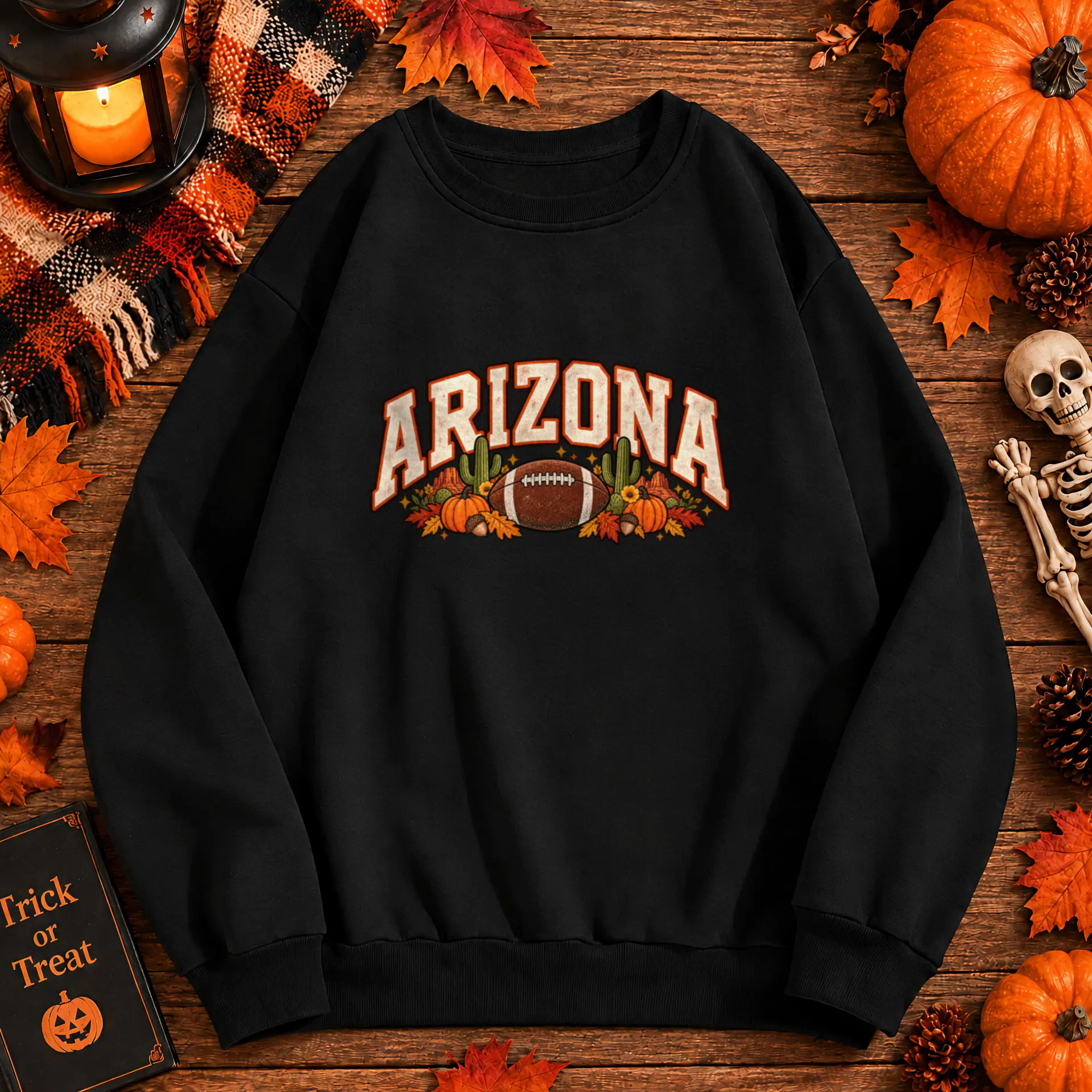 Arizona Game Day Crewneck in black — view 1