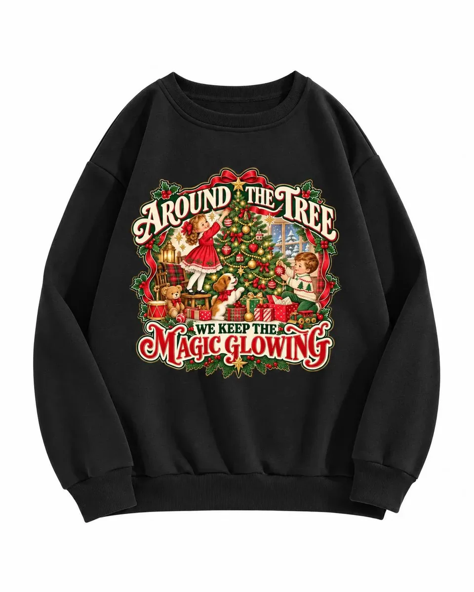 Around the Tree Crewneck