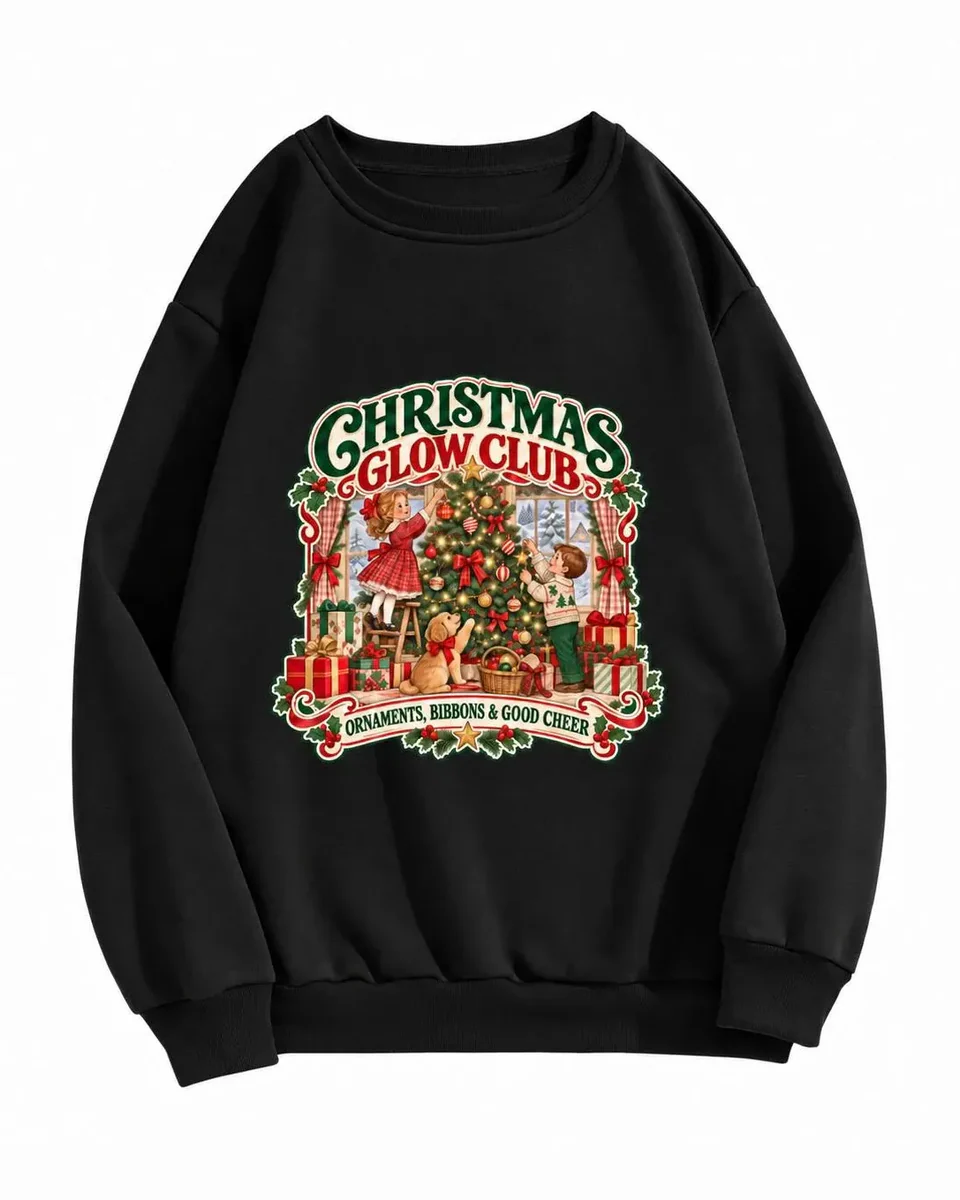 Christmas Glow Club Crewneck