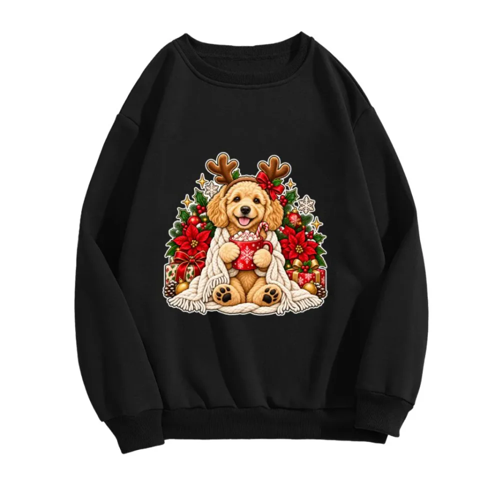Cocoa Pup Crewneck