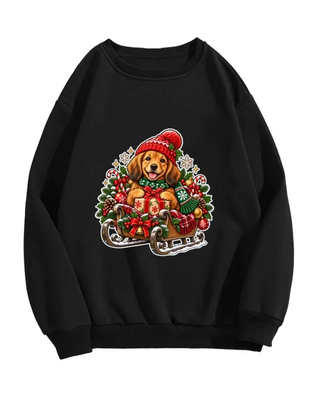 Golden Sleigh Crewneck