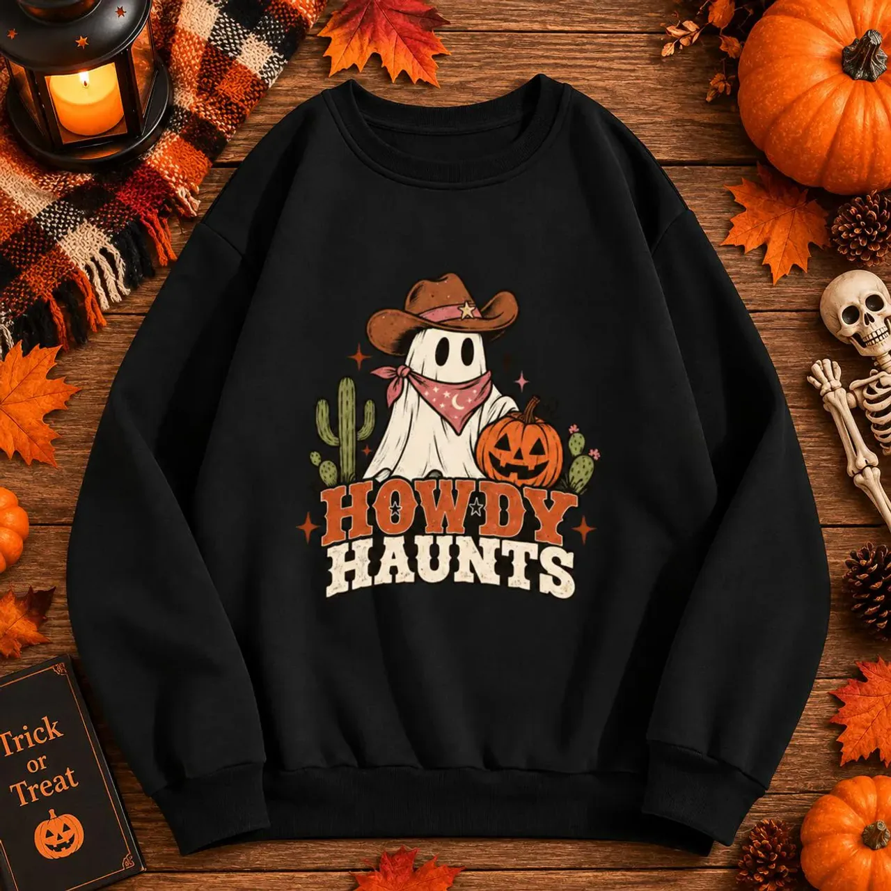Howdy Haunts Crewneck