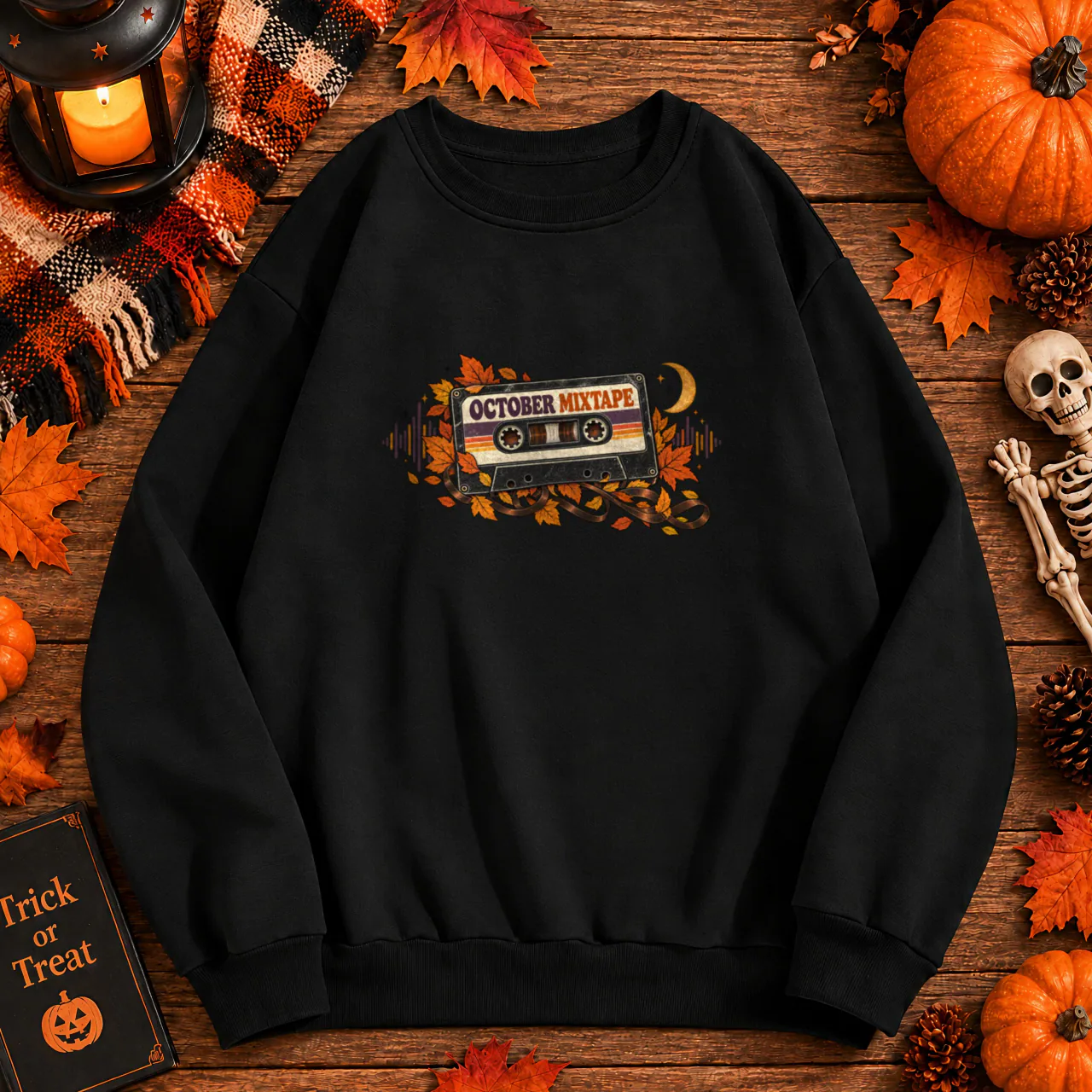 October Mixtape Crewneck