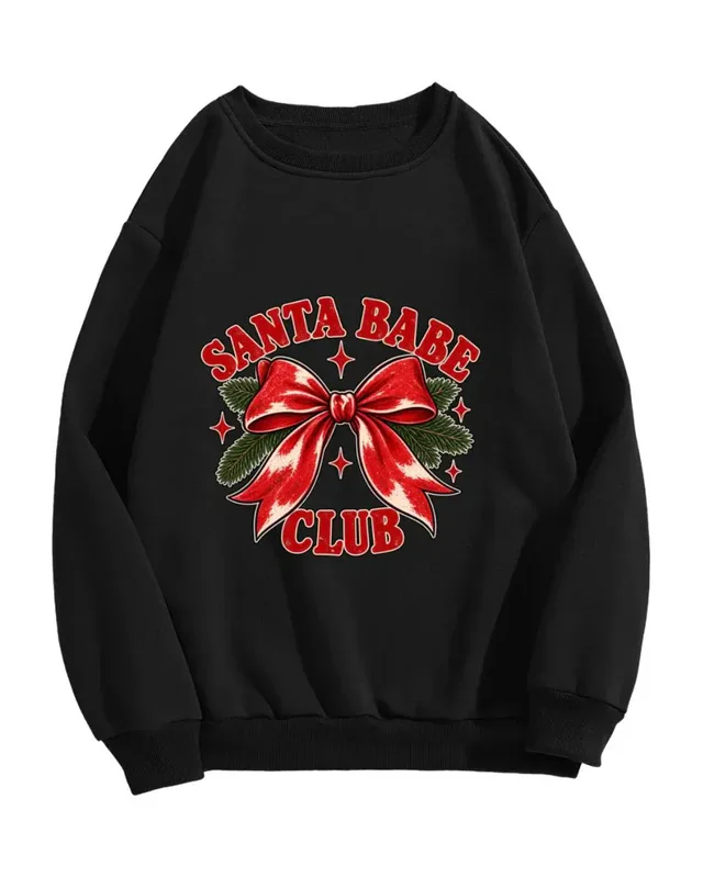 Santa Babe Club Crewneck
