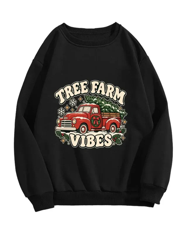Tree Farm Vibes Crewneck